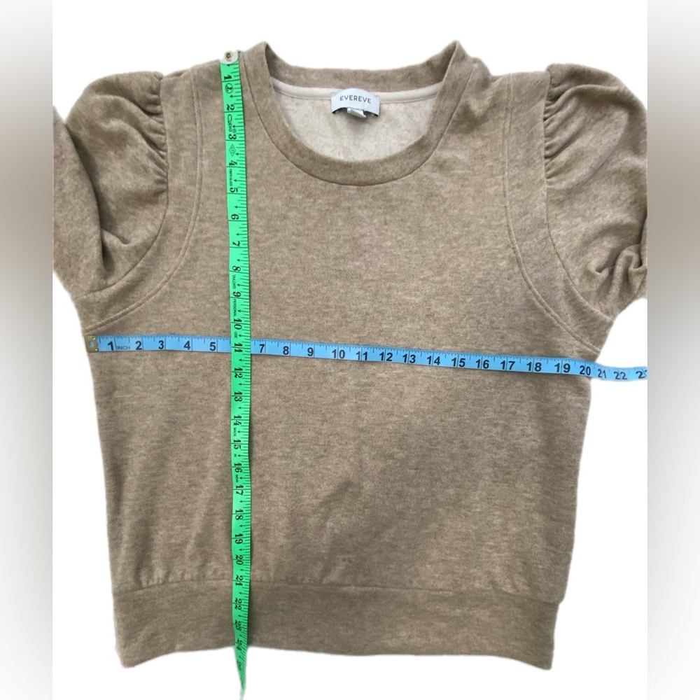 Evereve Stacy Heather oatmeal pullover Large - Picture 4 of 7